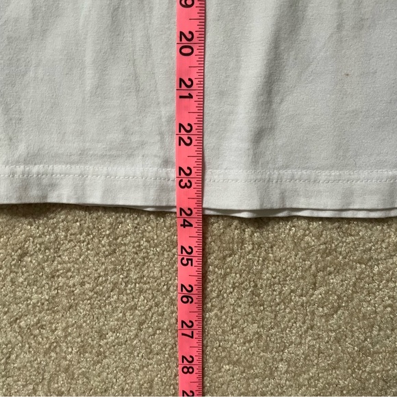 VINTAGE Looney Tunes Shirt Adult Small White Tweety Bird Embroidered Henley Mens - Picture 8 of 13